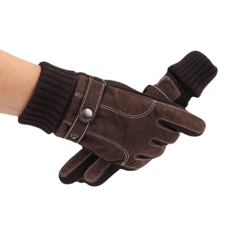 THICK WARM GLOVES Black