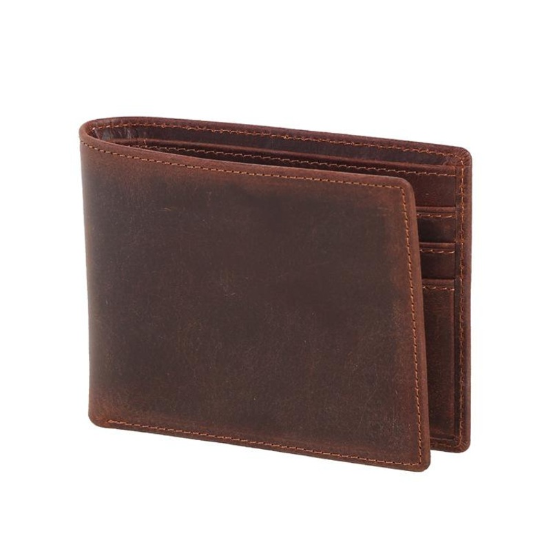VINTAGE COWHIDE WALLET 72625526W Brown