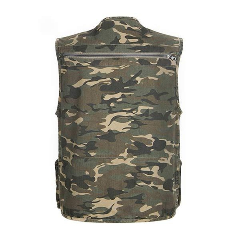 MEN’S CAMOUFLAGE VEST 19706738W Camouflage