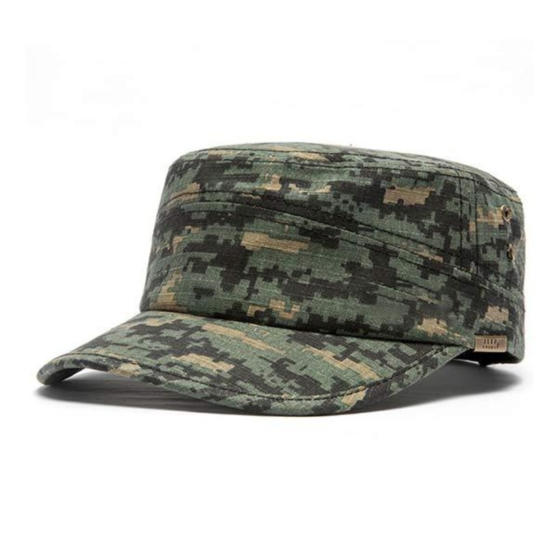 MEN’S CASUAL CAMO HAT 53795390W Dark Green