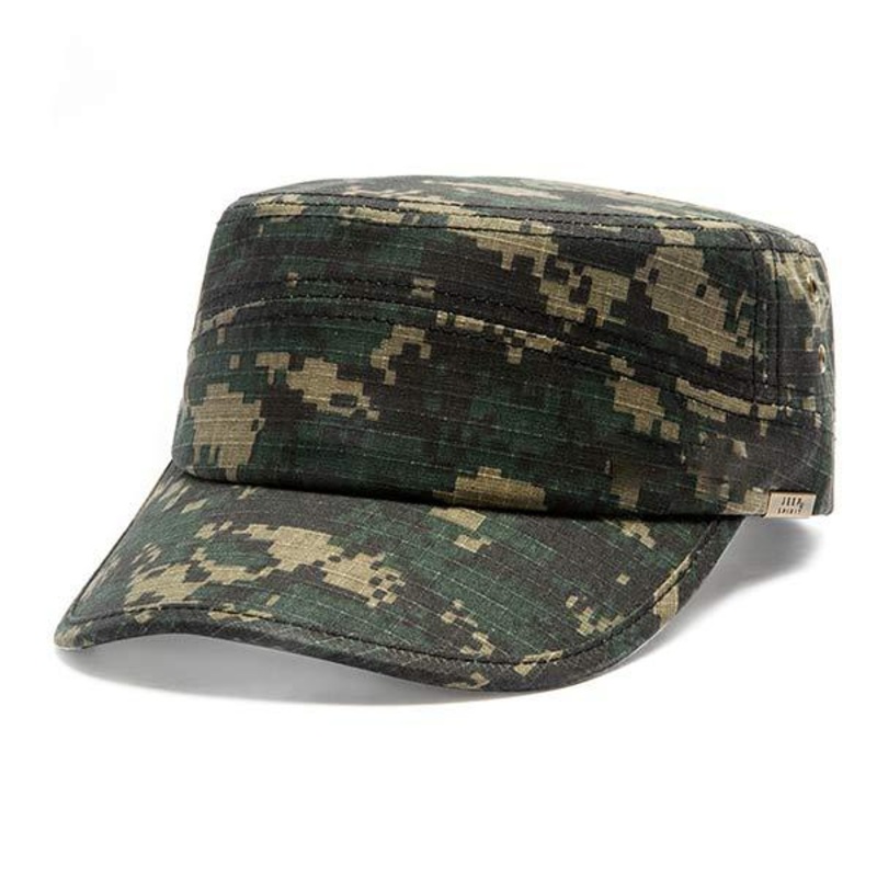 MEN’S CASUAL CAMO HAT 53795390W Dark Green