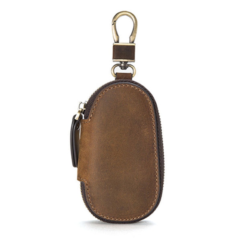 VINTAGE COWHIDE KEY BAG 67550672M Coffee