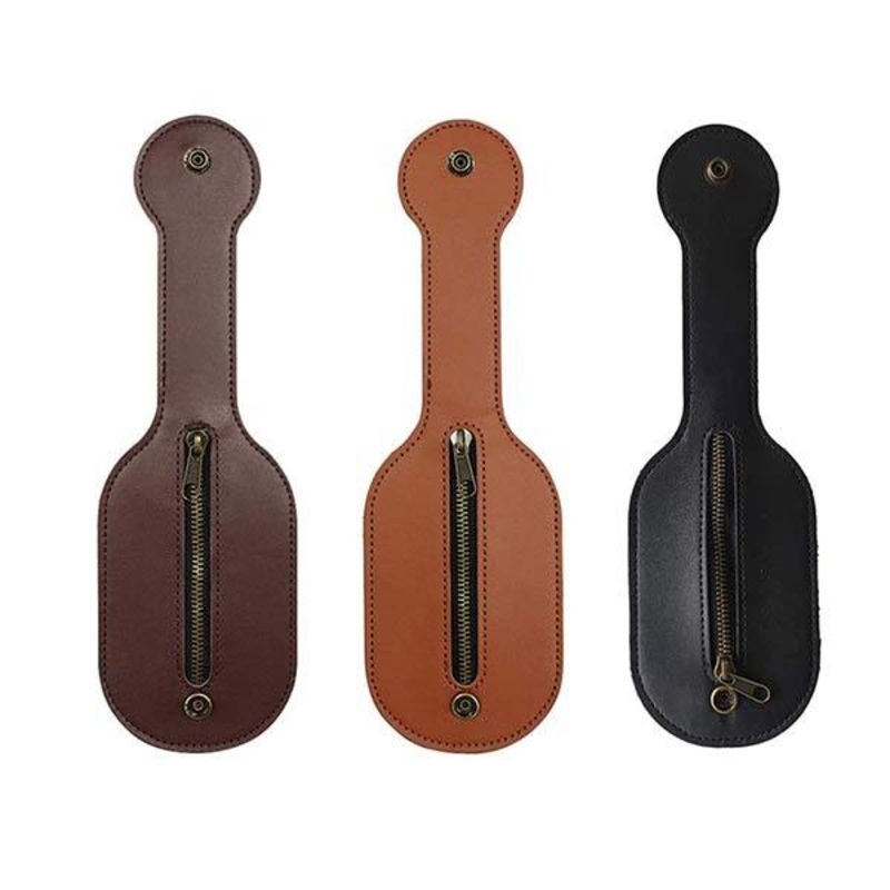 VINTAGE LEATHER COIN BAG 64835002W Black