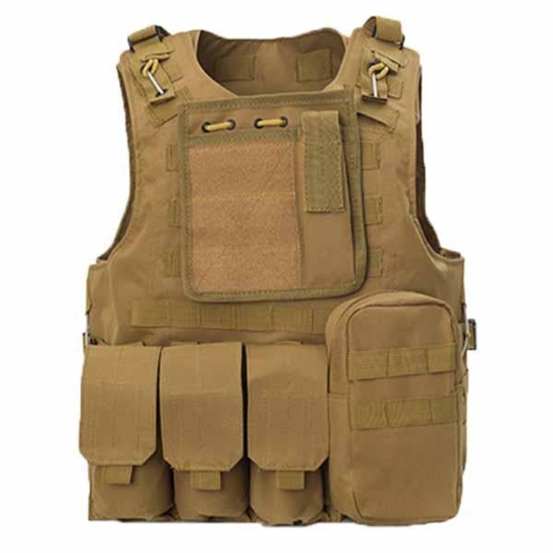 Men’s Outdoor Amphibious Tactical Vest 52626751A Khaki