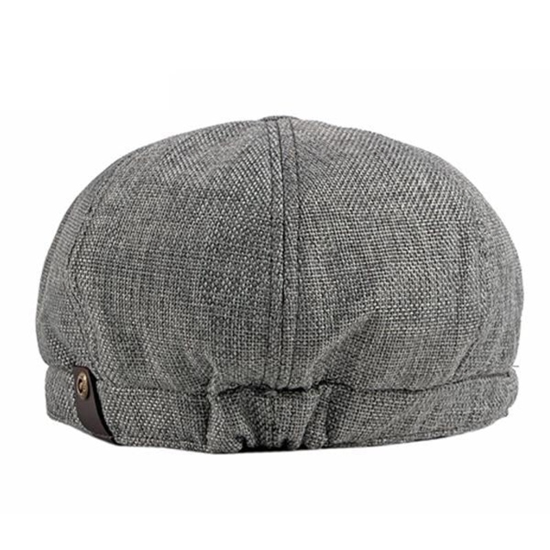 Men’s Thin Breathable Retro Casual Beret 05351369M Dark Grey