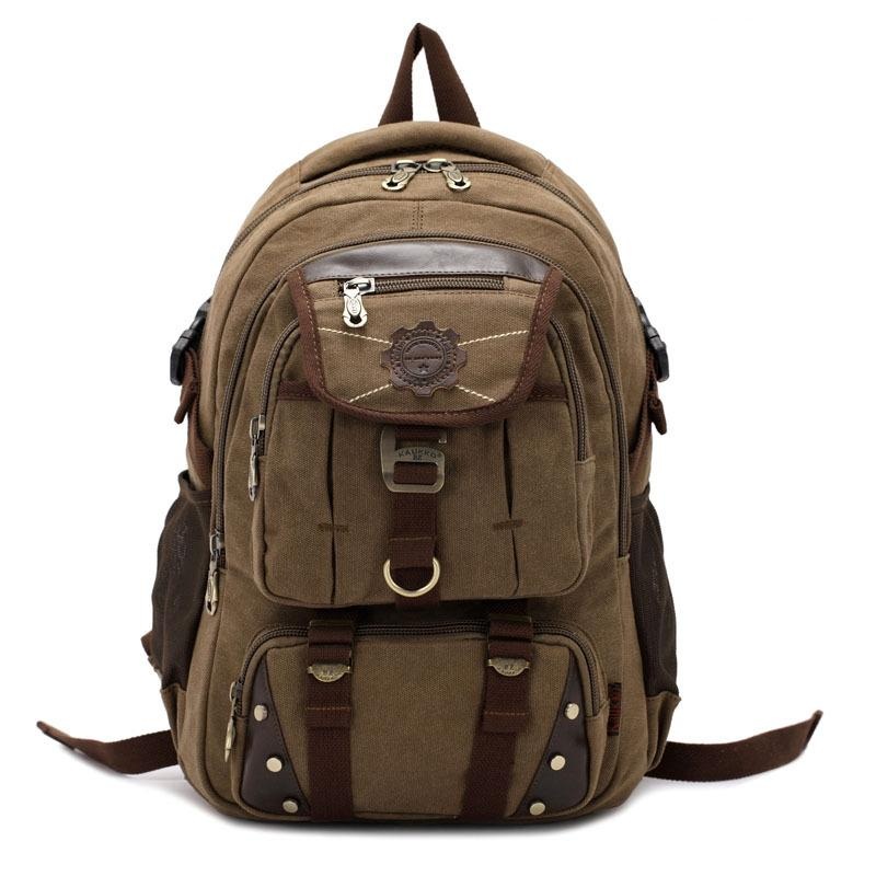 Men’s Canvas Backpacks 48529790Q Khaki