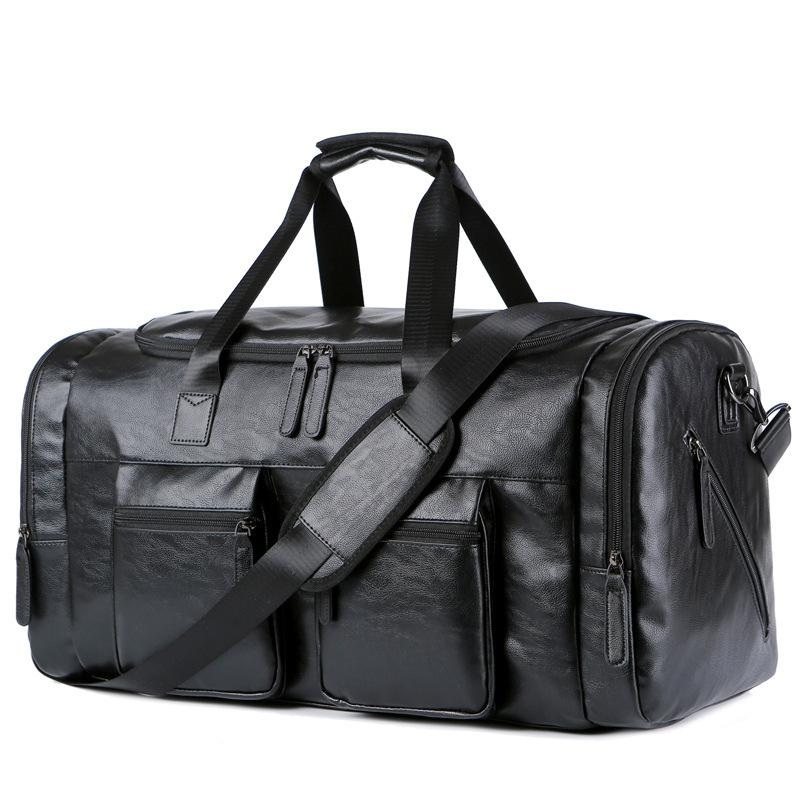 Men’s Large Capacity Duffle Bag 12994694Q Black
