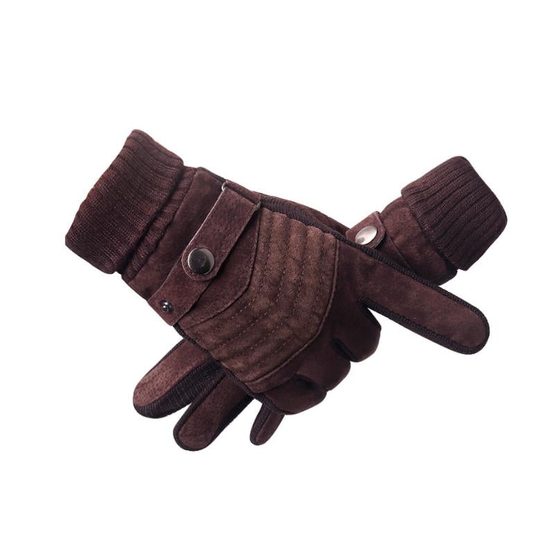 Thick Fleece Warm Gloves 45969539TO Black