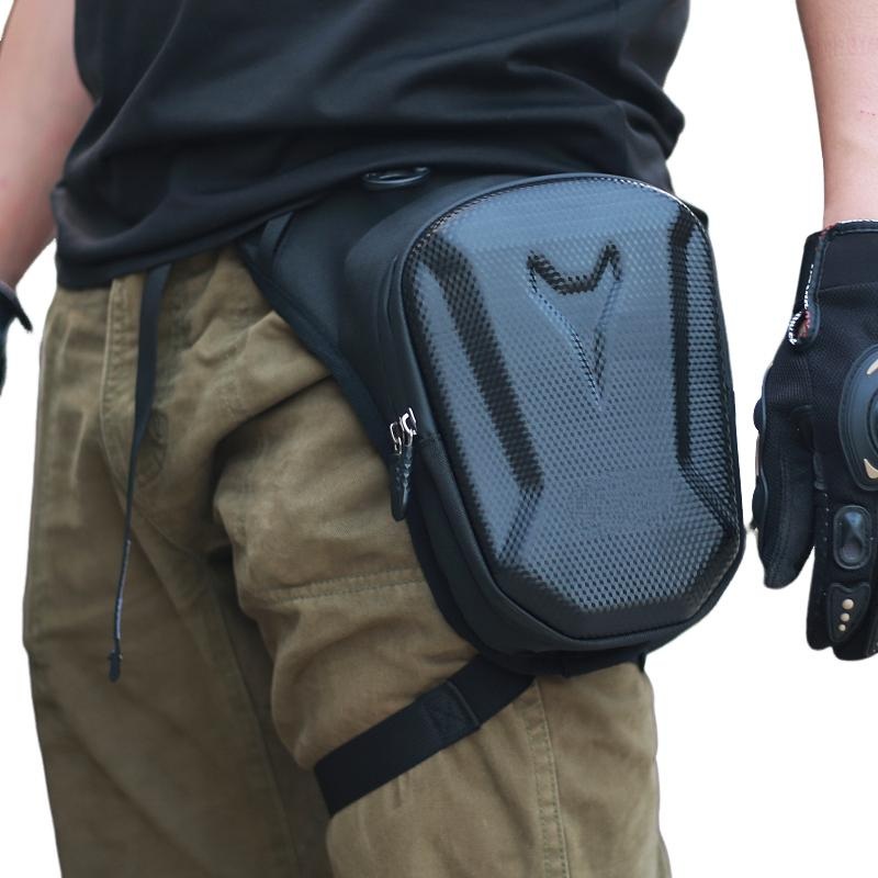 Men’s Outdoor Cycling Motorcycle Waterproof Leg And Waist Bag 89875783K Black