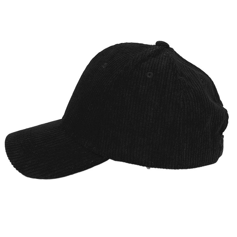 Men’s Retro Casual Corduroy Cap 44914016TO Black