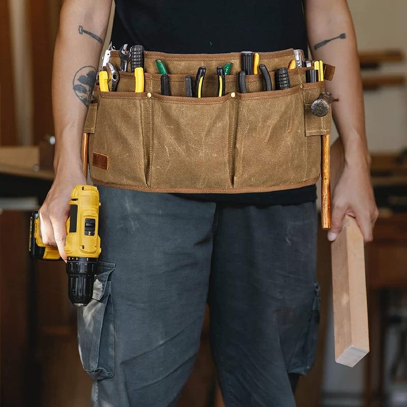 Men’s Classic Practical Hardware Tool Bag Storage Waist bag 70347013K Yellow