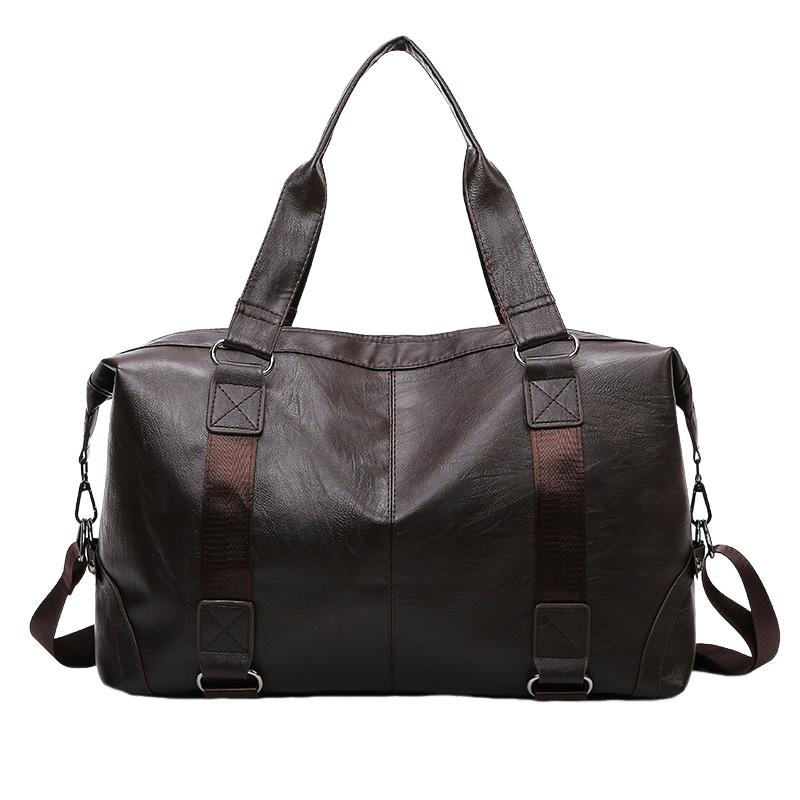 Men’s Practical Wet and Dry Separation Multifunctional Travel Gym Bag 08402402F Black