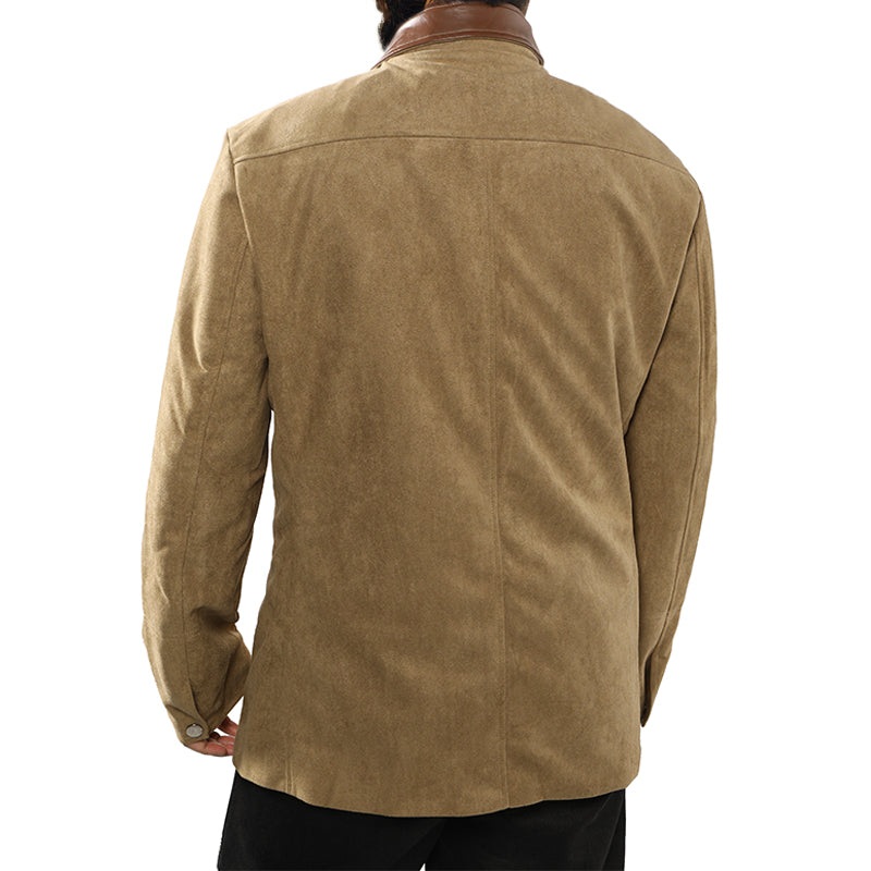 Men’s Autumn Vintage Buckskin Jacket MTA2225C0TO Khaki