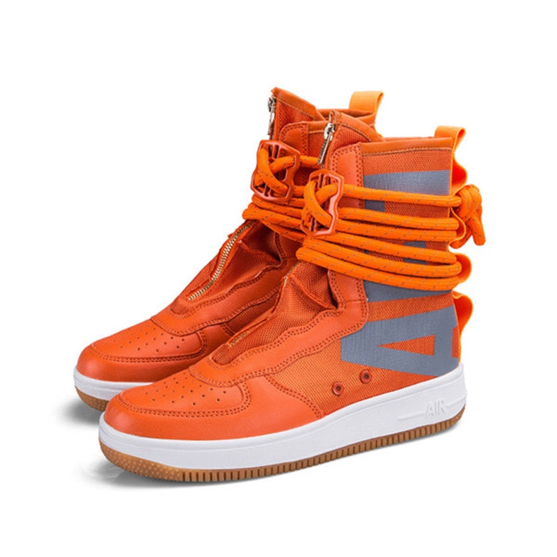 MEN’S PREMIUM PU LEATHER HIGH-CUT BOOTS MTA1872G0I Orange