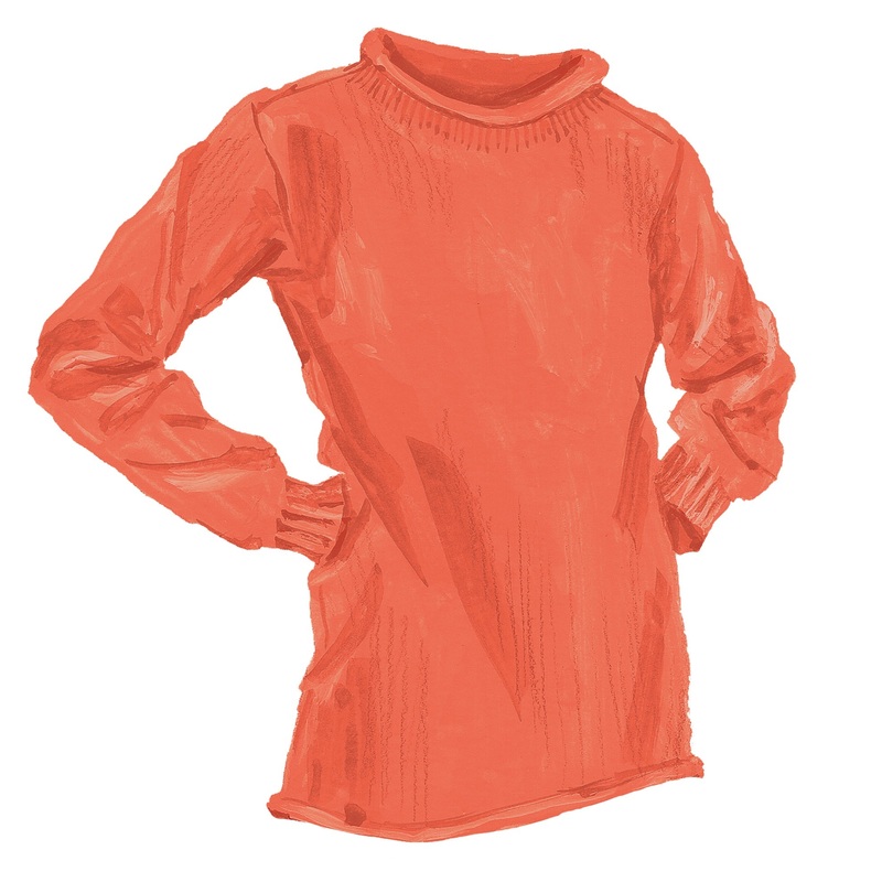 Nantucket Sweater Coral