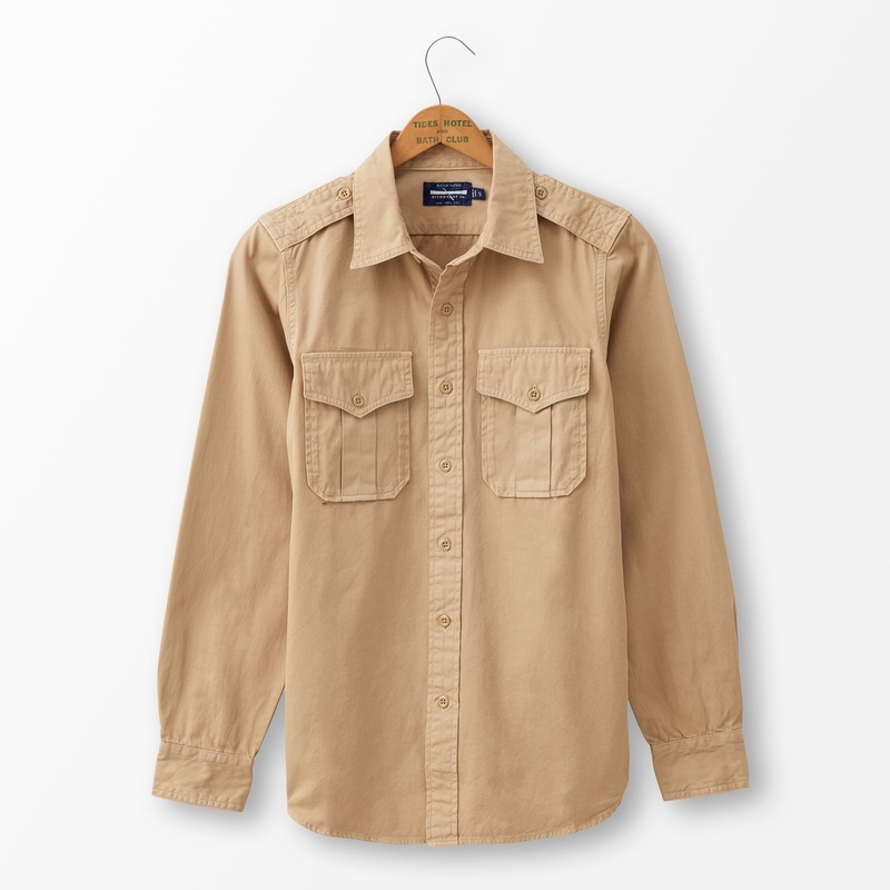 Officer & Gentleman Field Shirt Khaki