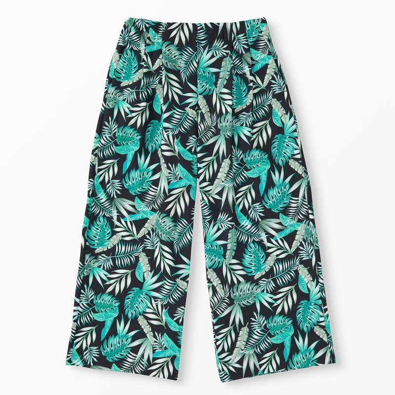 Palm Print Culottes Palm Print