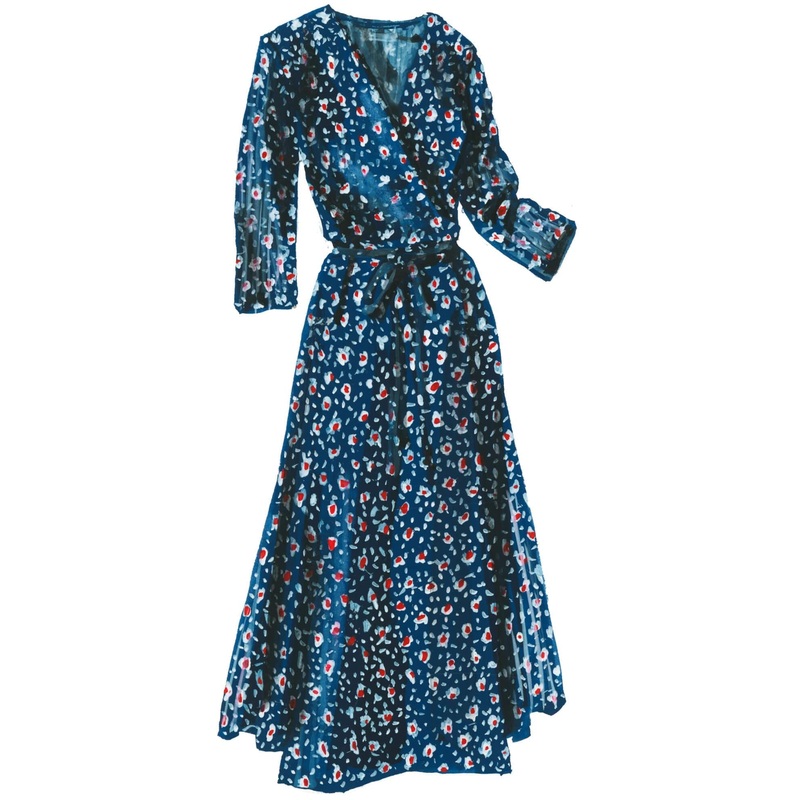 Bella Figura Dress Floral Print