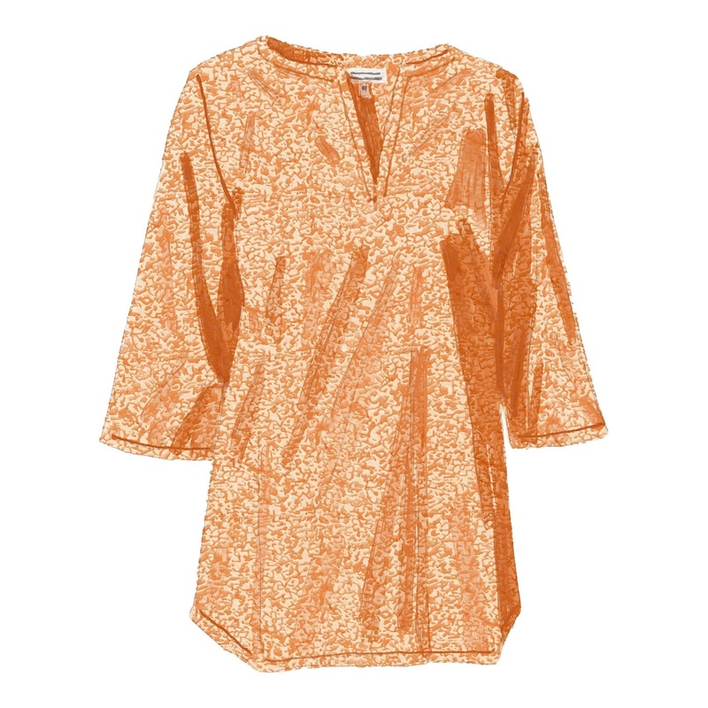 Kurta Top Melon White