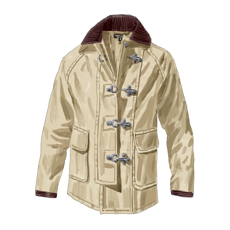 Lightweight Firemans Jacket Stone