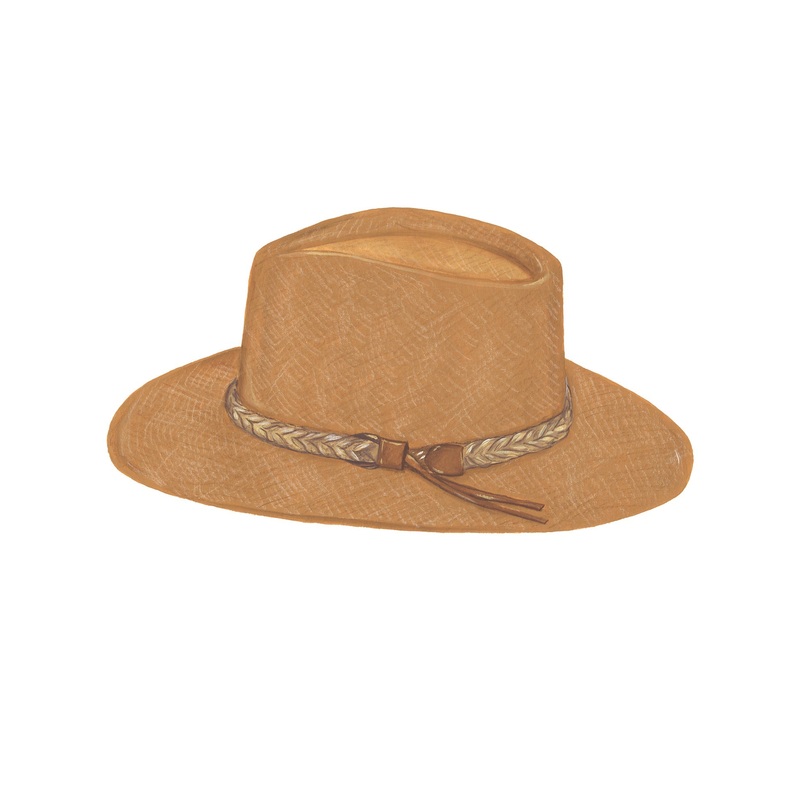 Panama Outback Hat Putty
