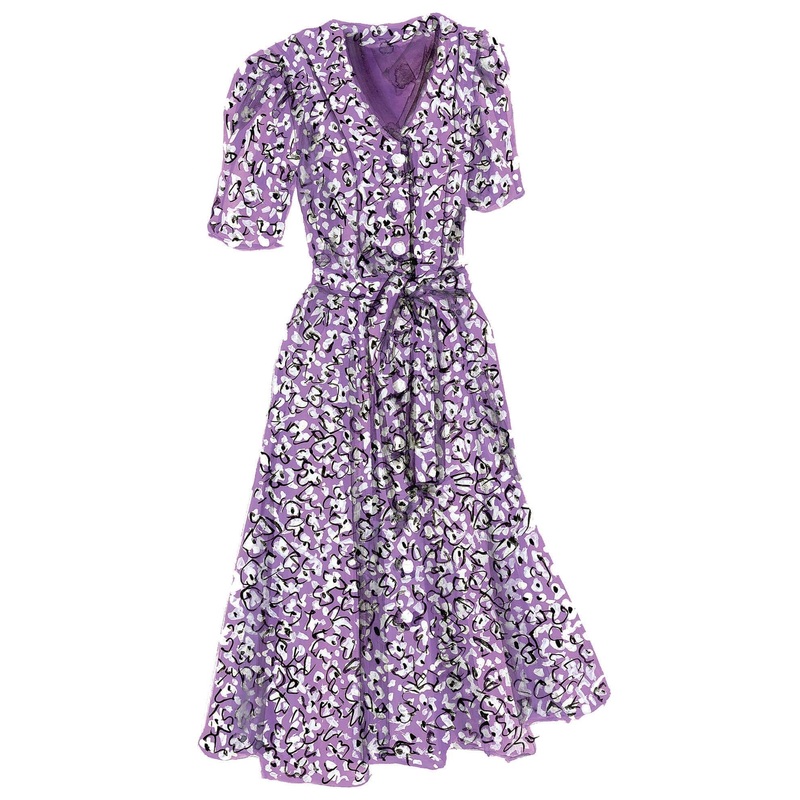 Bouquet Dress Yellow