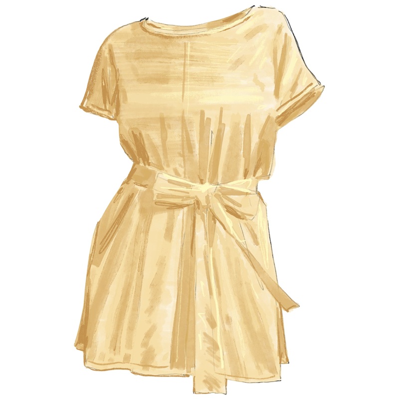 Sophie’s Belted Tunic Golden