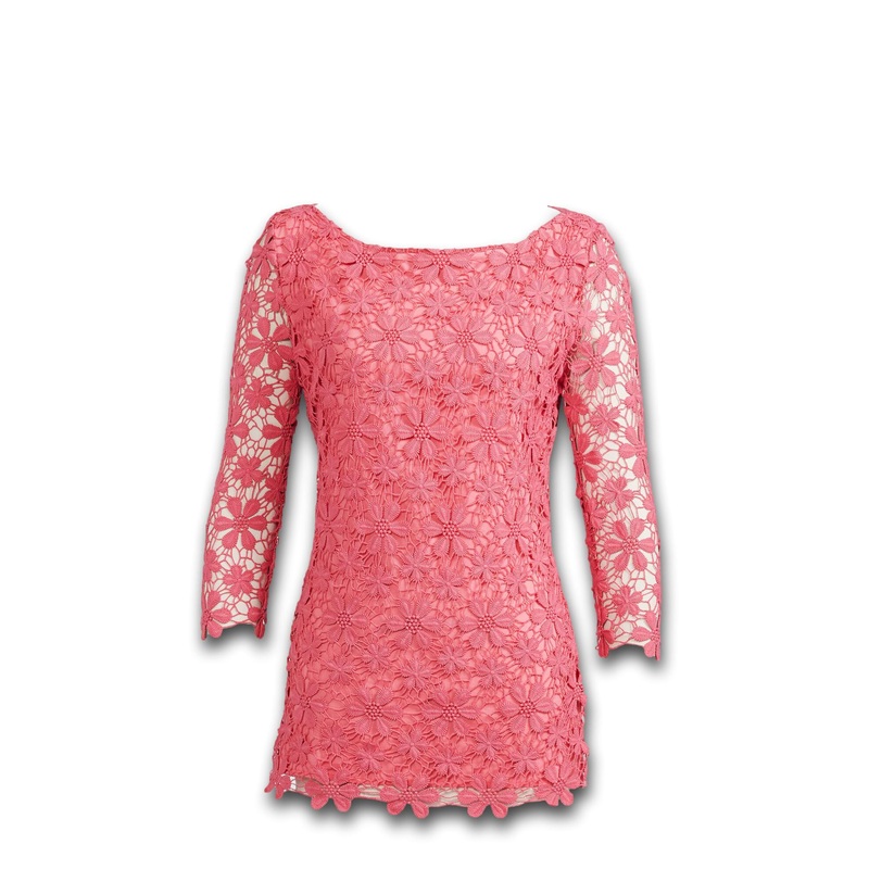 Lace Sweater Rose