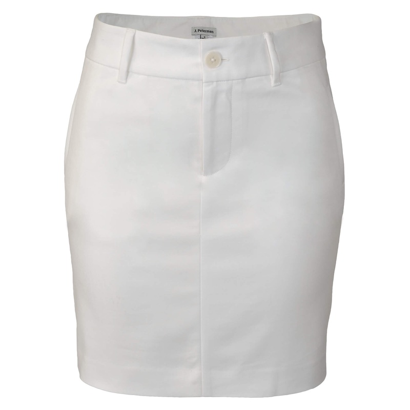 Preppy Skirt White