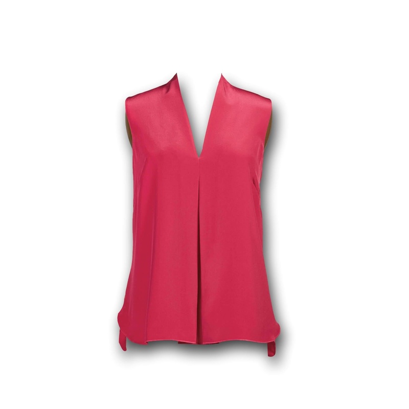 Box Pleat Blouse Watermelon