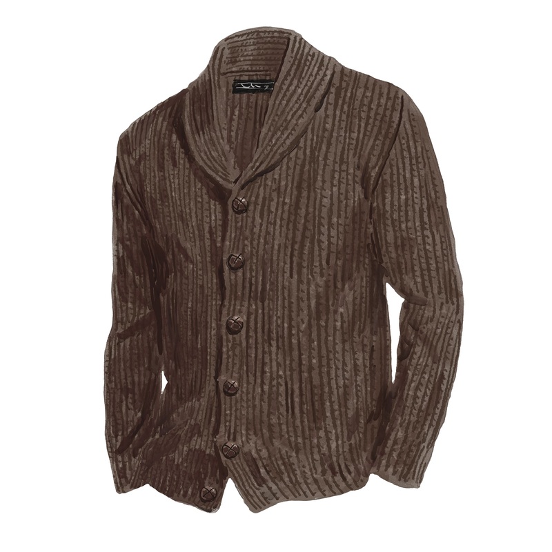 Mac’s Cardigan Smoke