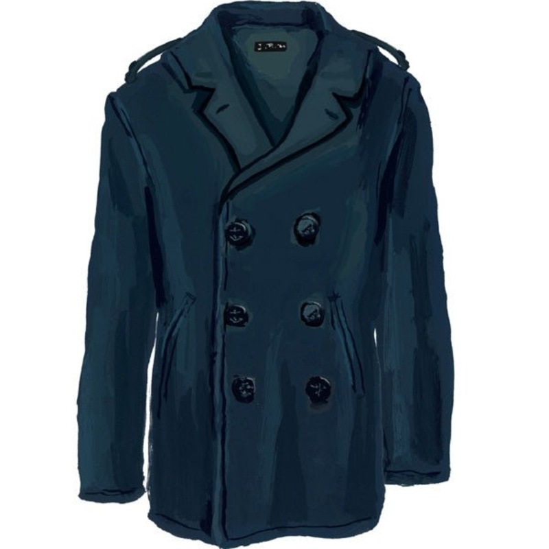 U.S. Navy Peacoat Midnight