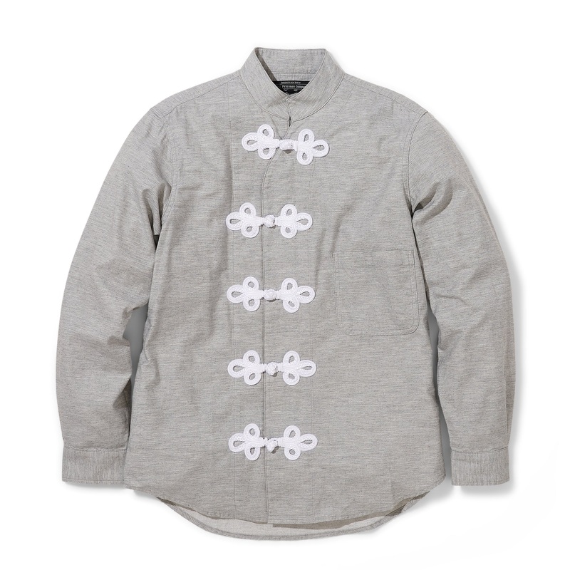 WWII Pajama Coat Light Grey