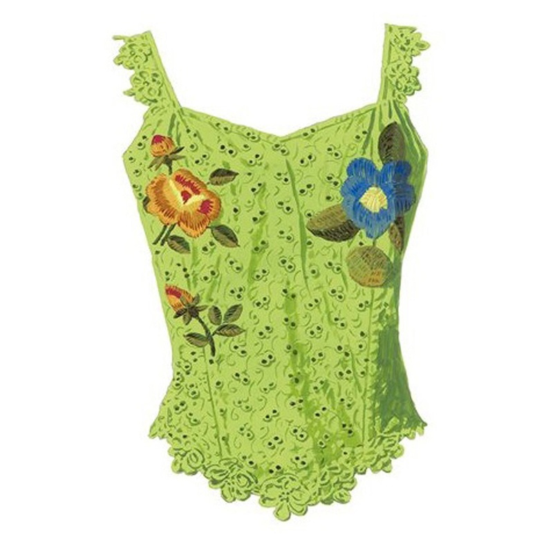 Quito Corset Green