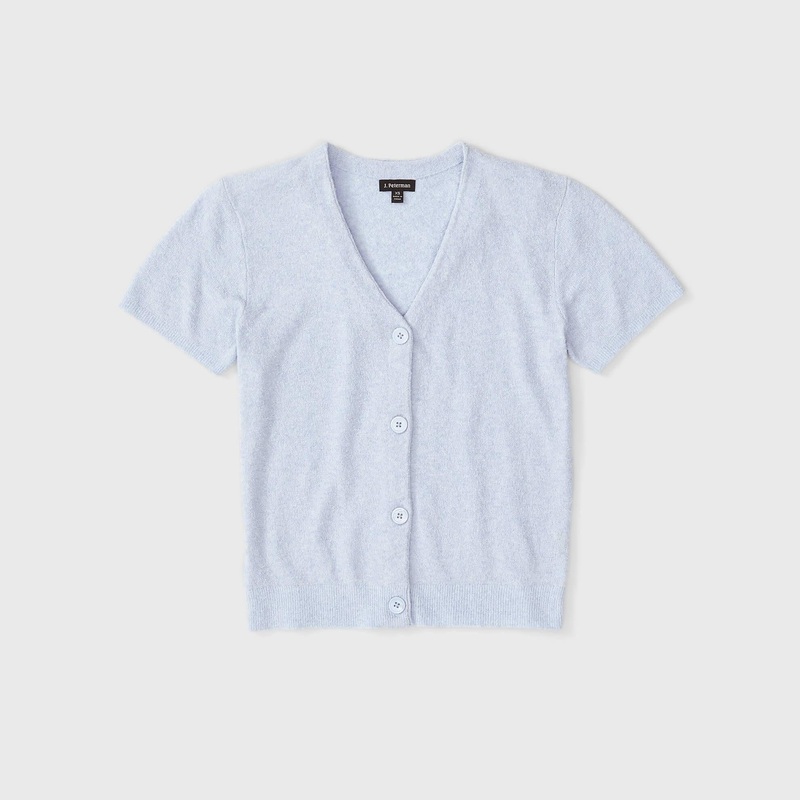The Vineyard Short Sleeve Sweater Blue
