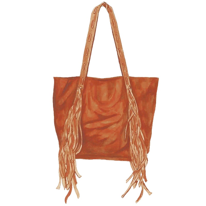 Paradise Valley Leather Tote Tan
