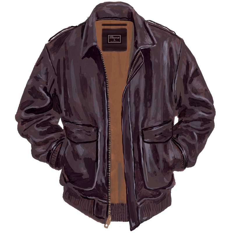 Authentic Flight Jacket Chocolate
