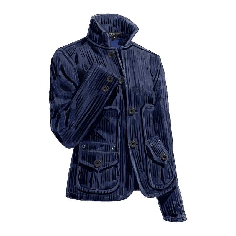 English Hunting Jacket Ink