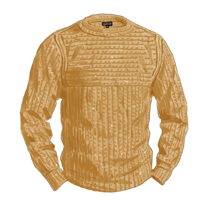 The Transatlantic Sweater Sunflower