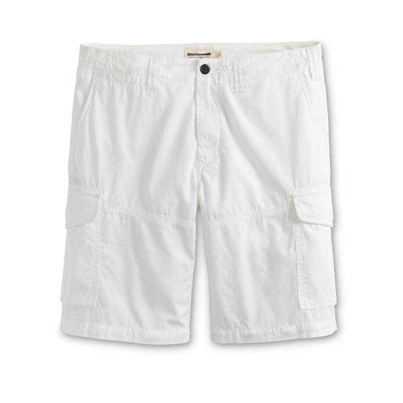 Cargo Shorts White