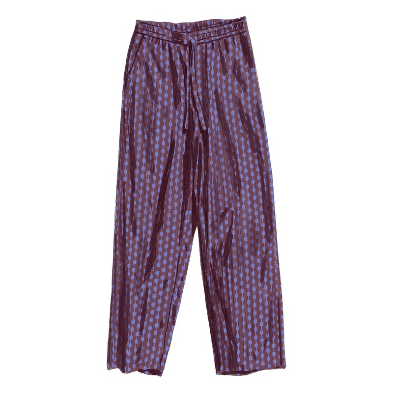 Great Room PJ Pant Burgundy Blue