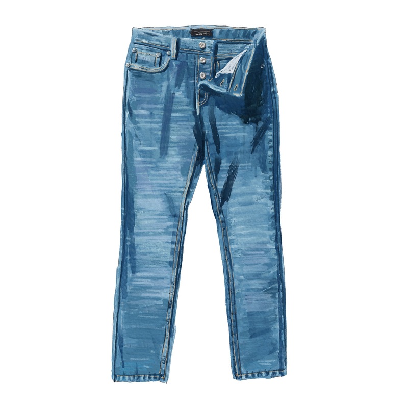 The J. Peterman Denim 5-Pocket Vintage Wash