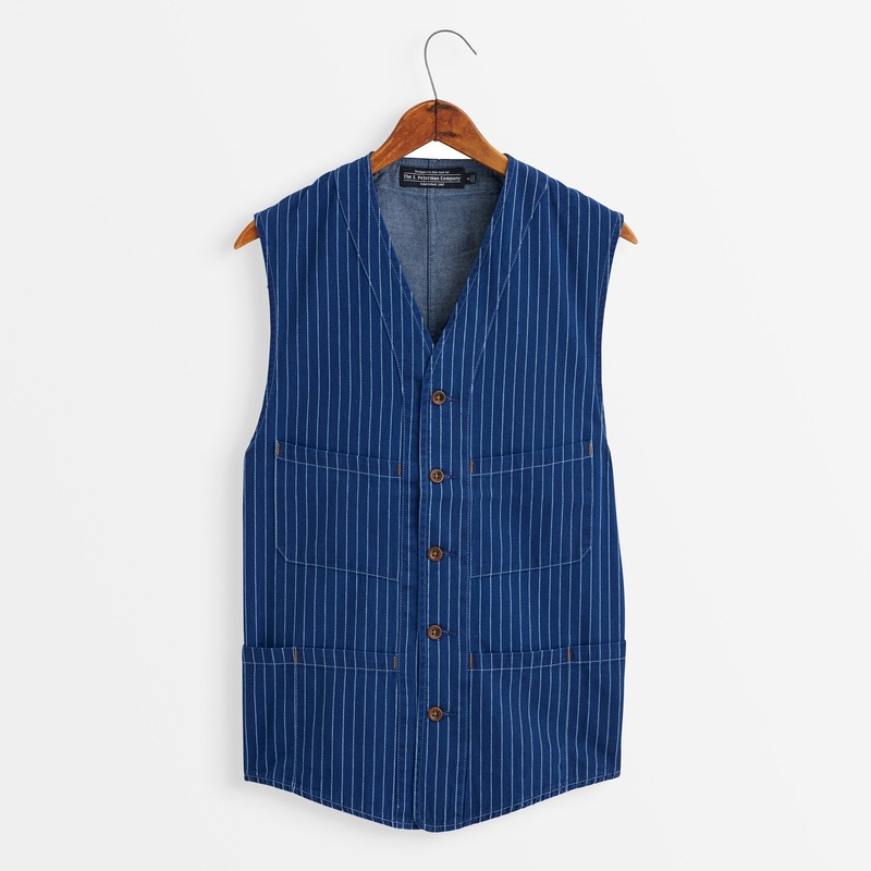 The Out West Wabash Vest Vintage White