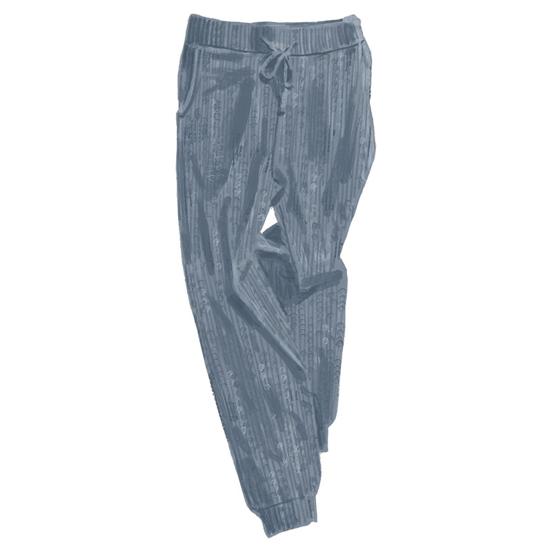 Cashmere Pants Charcoal