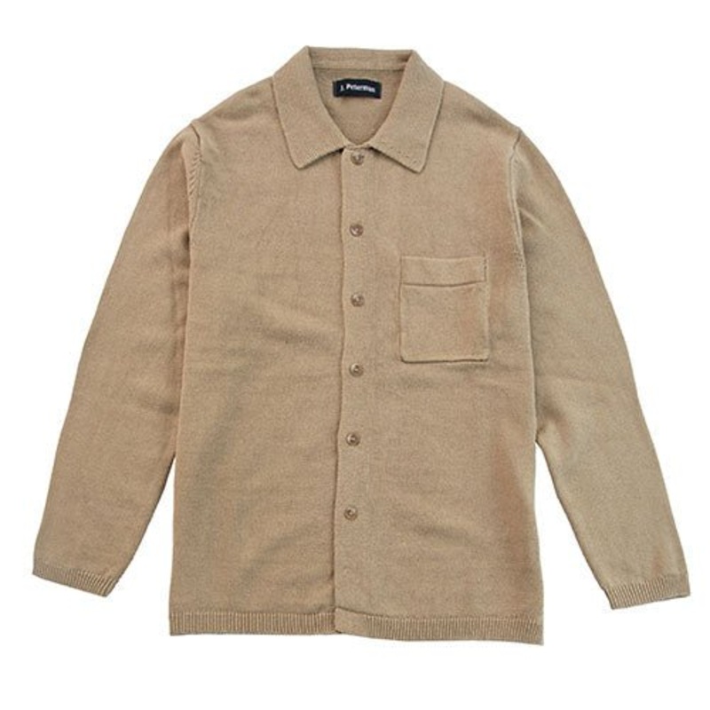 Italian-Style Linen Cardigan Khaki