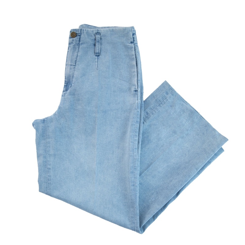 Lightweight Denim Wide Legs Light Indigo