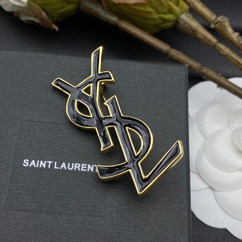 YSL Luxury Brooch | Iconic Elegance & Boutique-Grade Quality 06