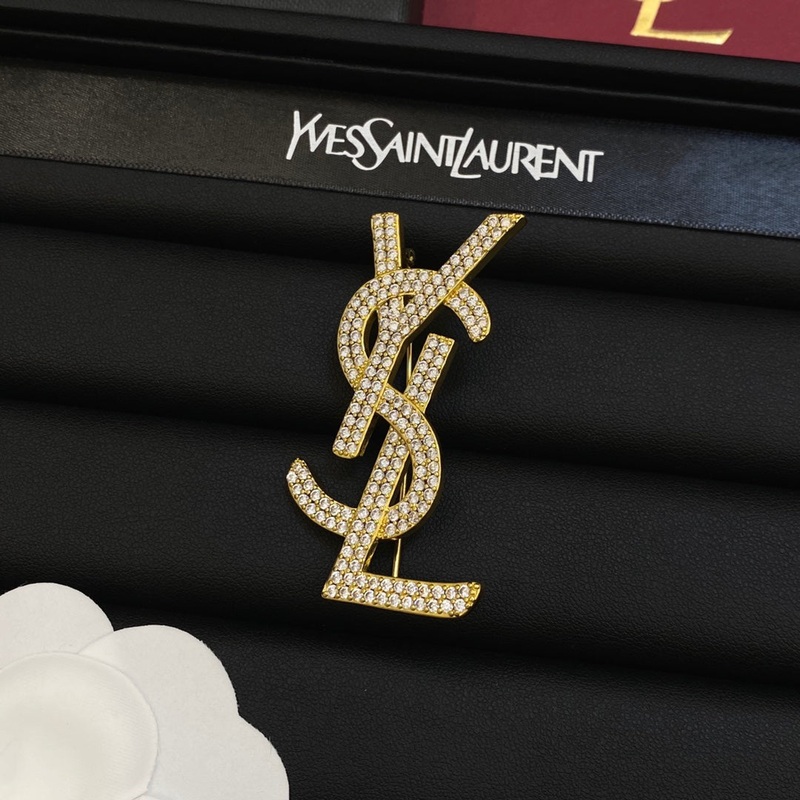 YSL Luxury Brooch | Iconic Elegance & Boutique-Grade Quality 11