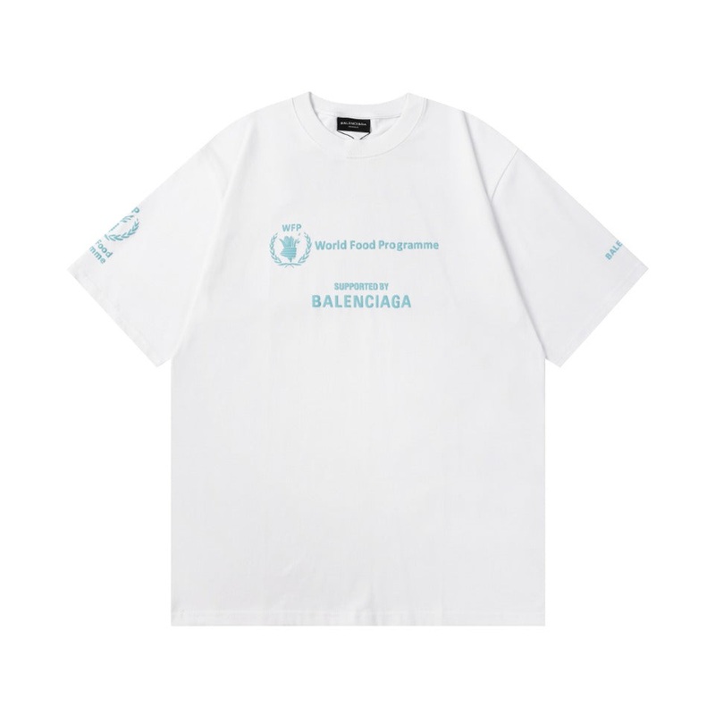 BALENCIAGA 2024 SS World Food Programme Charity Edition T-Shirt  350g Premium Cotton, XSL (Oversized Fit)