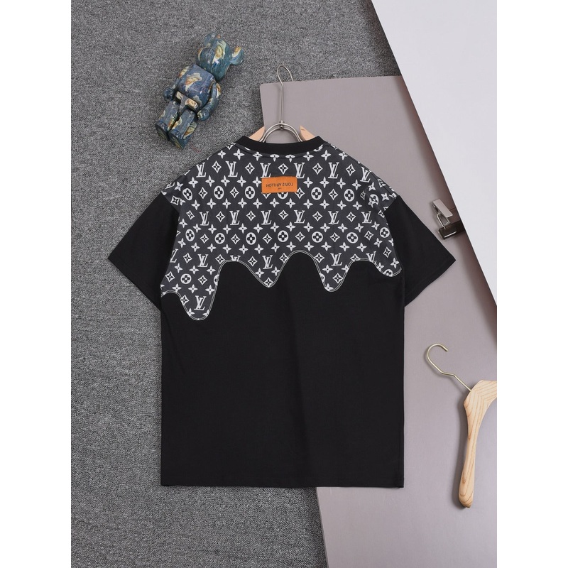 Louis Vuitton 25SS Applique Digital Print T-Shirt XS, S, M, L Unisex Premium Cotton Tee